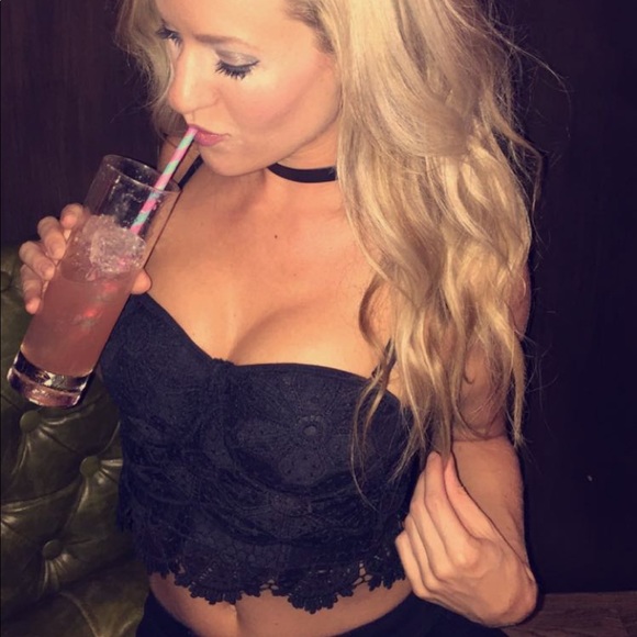 Crochet Bustier Top - Picture 1 of 2